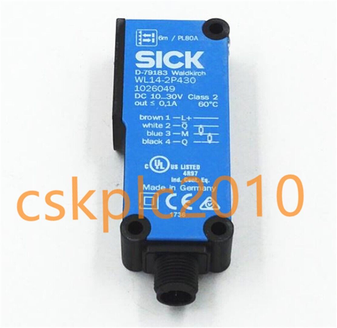 1 PCS NEW IN BOX SICK Reflective photoelectric switch WL14-2P430 1026049