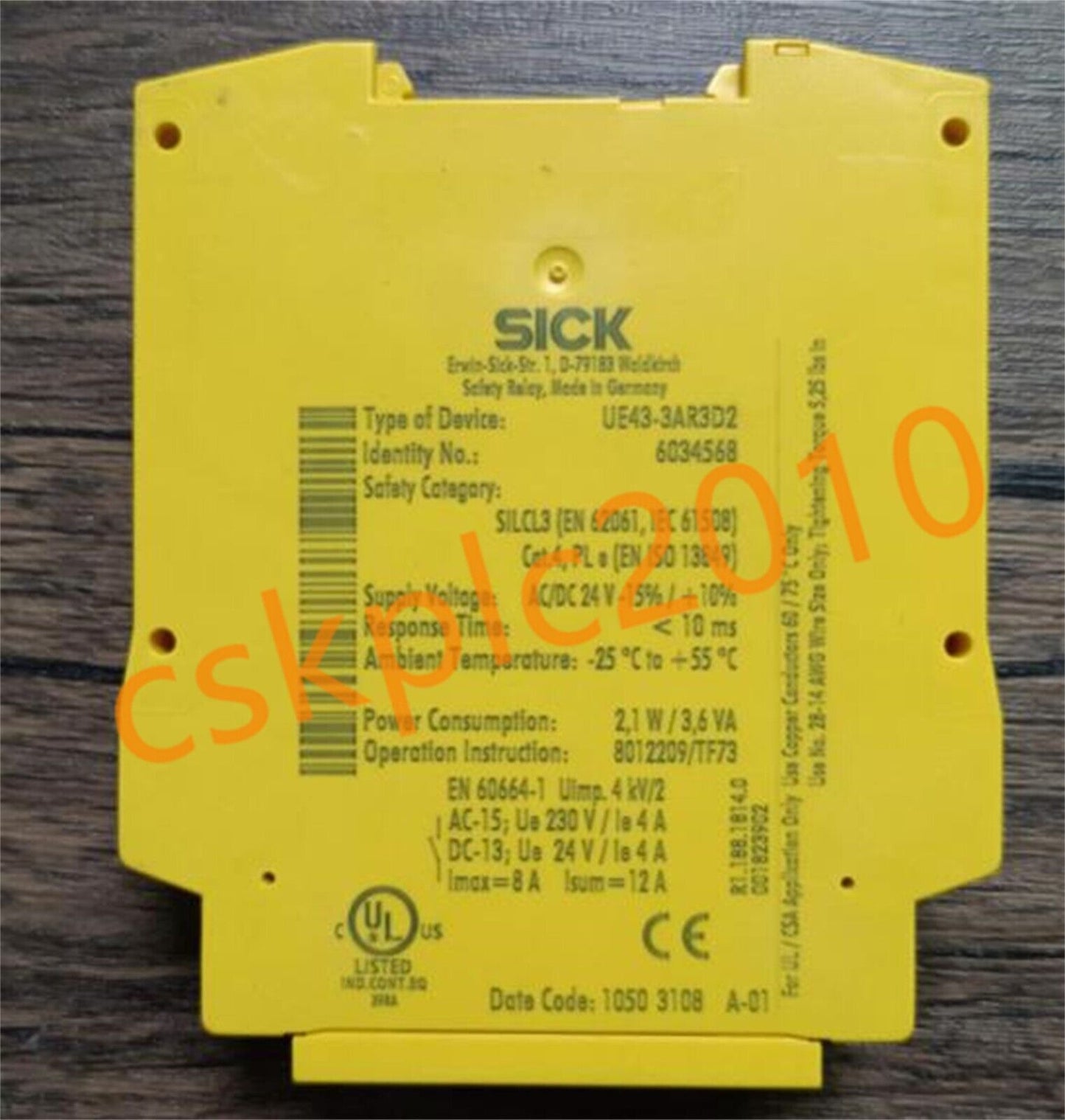 1 PCS SICK Safety relay UE43-3AR3D2 6034568 Tested