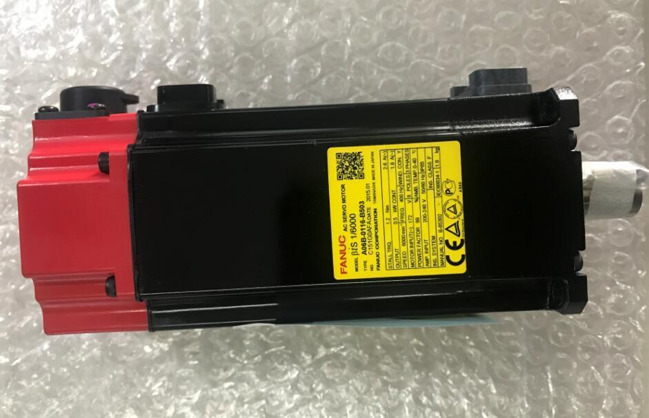 1PC FANUC AC SERVO MOTOR A06B-0116-B503 NEW ORIGINAL FREE EXPEDITED SHIPDHL / UPS / FedEx