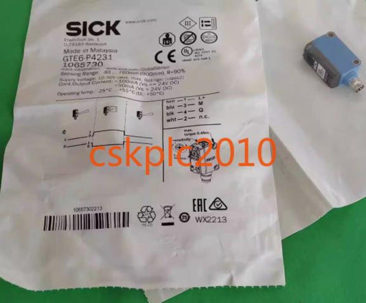 1PCS New original SICK photoelectric sensor GTE6-P4231 1065730 in stock