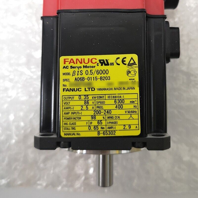 New FANUC A06B-0115-B203 Servo Motor A06B0115B203 Expendited ShippingDHL / UPS / FedEx