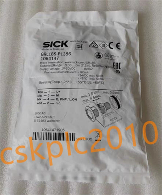 1 PCS NEW IN BOX SICK Photoelectric sensor GRL18S-P1356 1064147