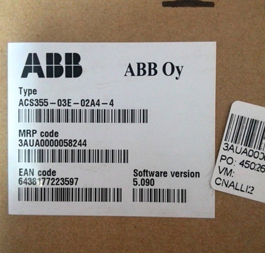 New 1PC ABB ACS355-03E-02A4-4 Inverter ACS35503E02A44 Expedited Shipping