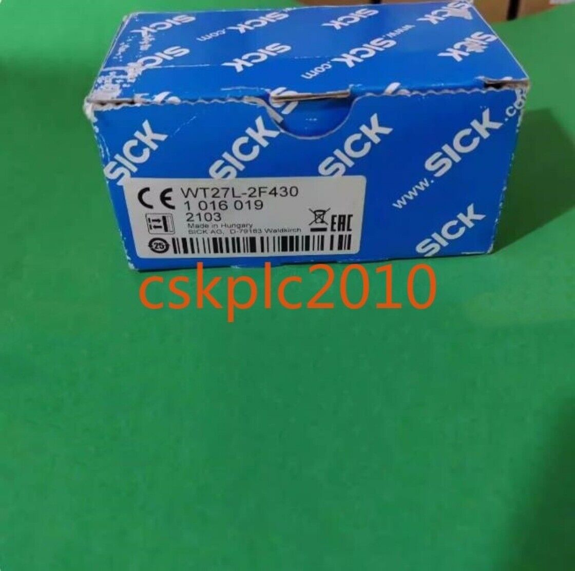 1PCS New original SICK photoelectric sensor WT27L-2F430 1016019 in stock