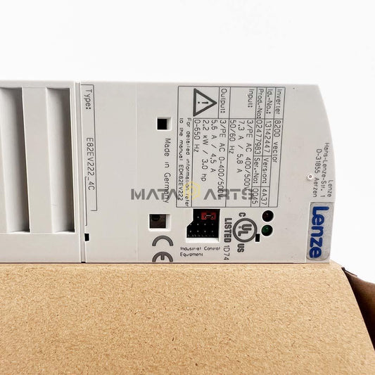 one New Lenze 8200 vector frequency inverter 2.2 Kw E82EV222K4C