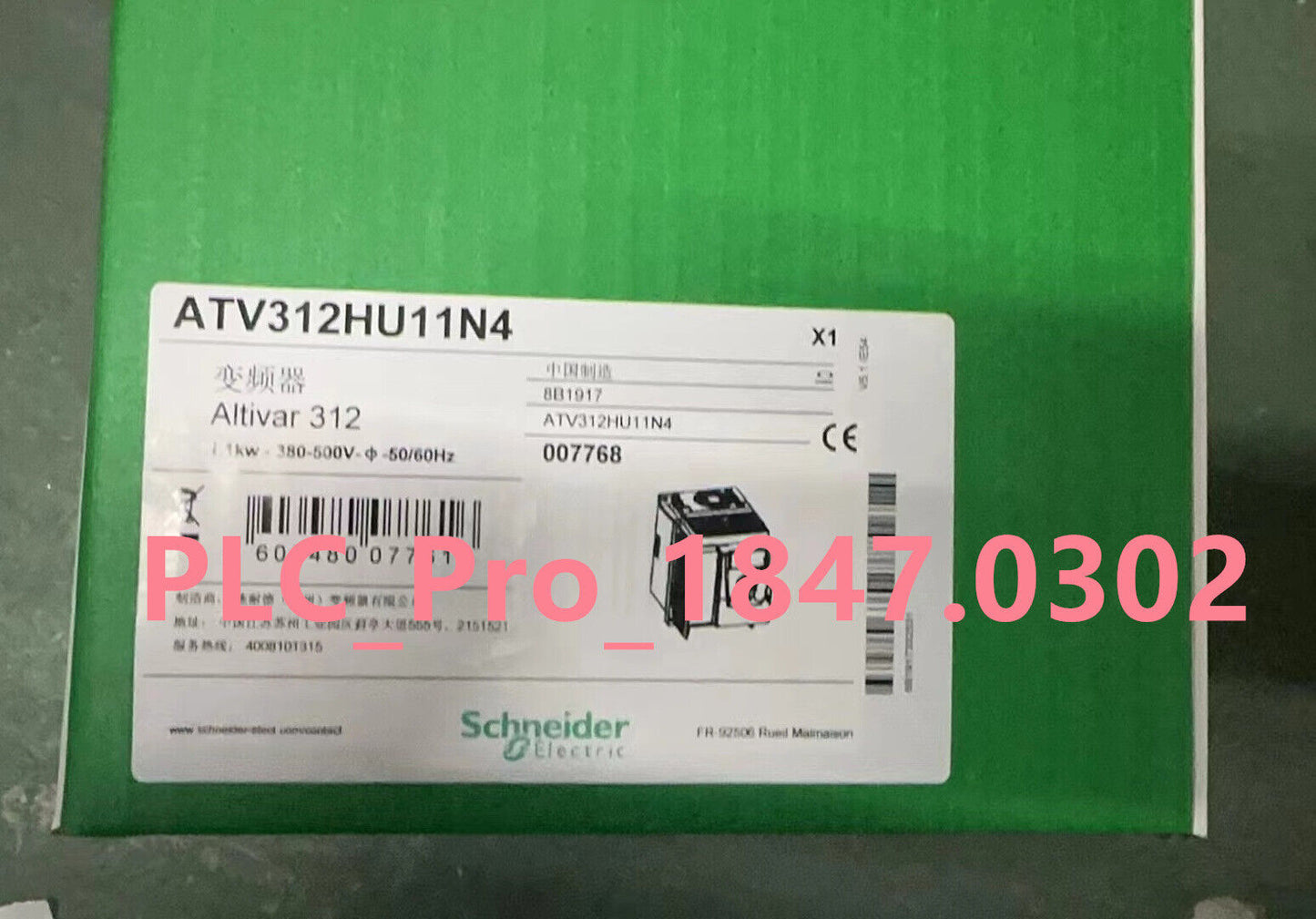 ATV312HU11N4 1PCS Brand New Schneider ATV312HU11N4 Inverter Fast delivery