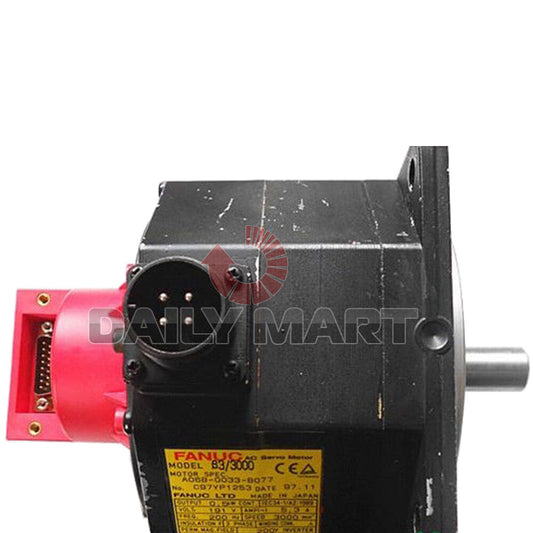 Used FANUC Servo Motor A06B-0033-B077