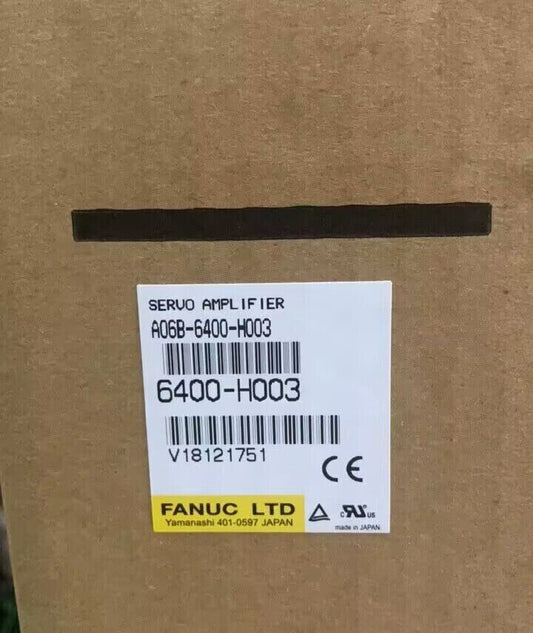 NEW FANUC A06B-6400-H003 SERVO AMPLIFIER A06B6400H003 EXPEDITED SHIPPING DHL / UPS / FedEx