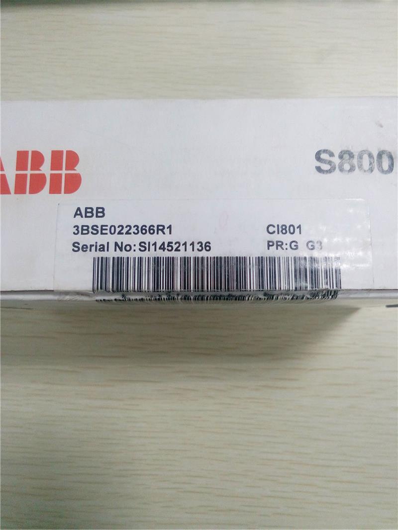 NEW ABB COMMUNICATION MODULE CI801 3BSE022366R1 FREE EXPEDITED SHIPPING DHL / UPS / FedEx