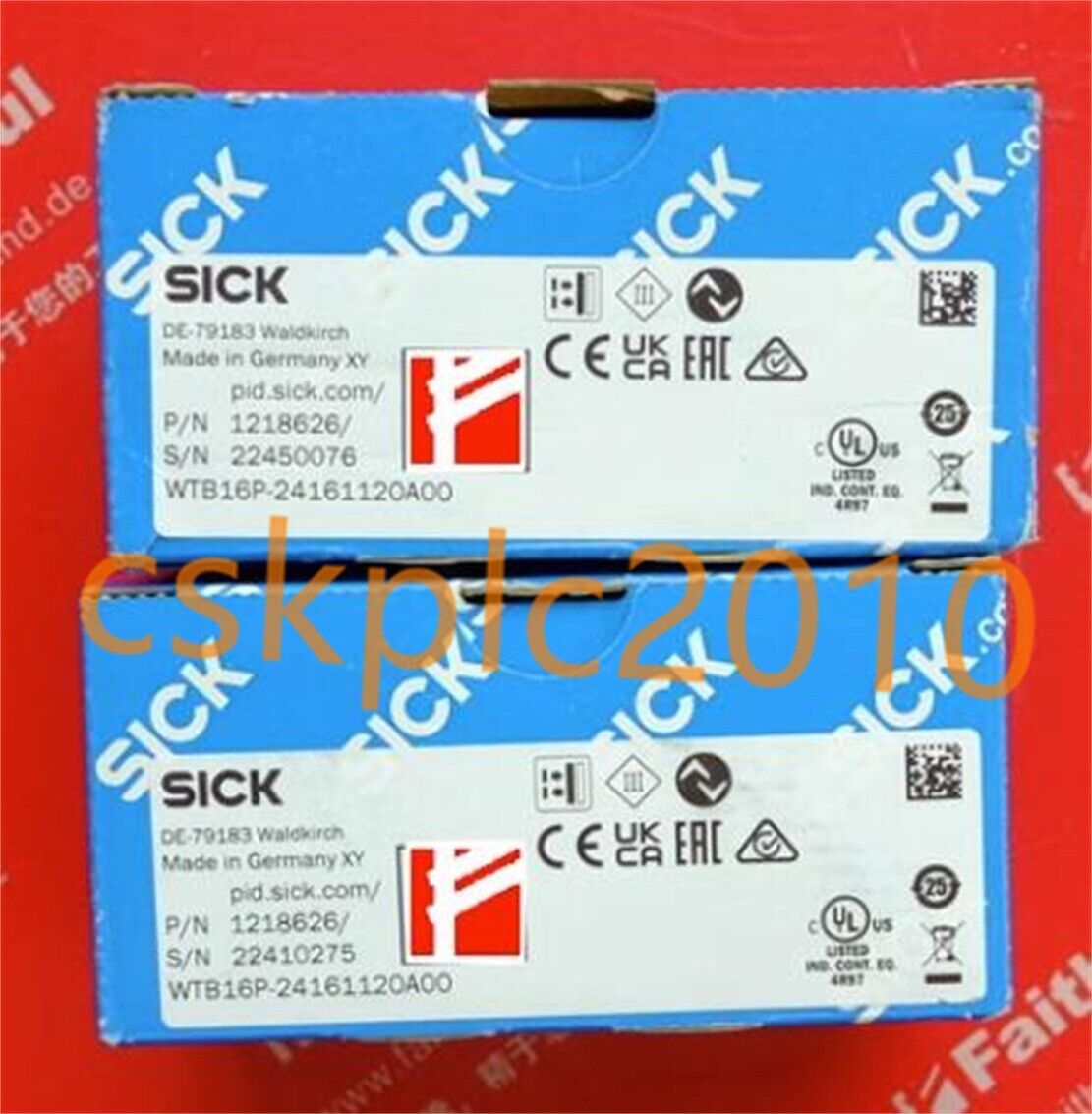 1 PCS NEW IN BOX SICK Photoelectric switch WTB16P-24161120A00 1218626