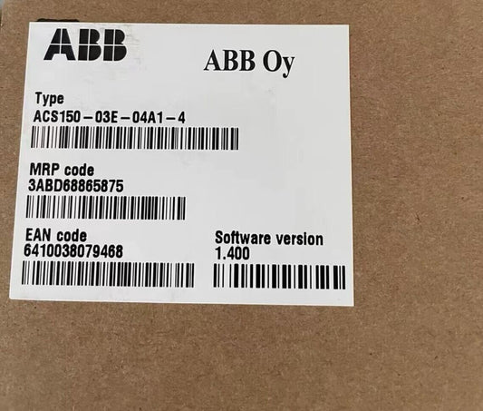 NEW ABB ACS150-03E-04A1-4 frequency converter 1.5KW Expedited Shipping #H