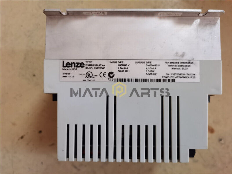 one Used Lenze ESMD152L4TXA Inverter