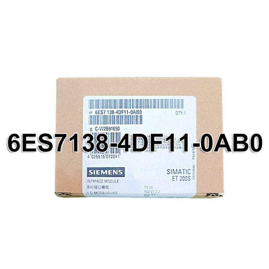 New Siemens 6ES7 138-4DF11-0AB0 6ES7138-4DF11-0AB0 Electronics module for ET200S