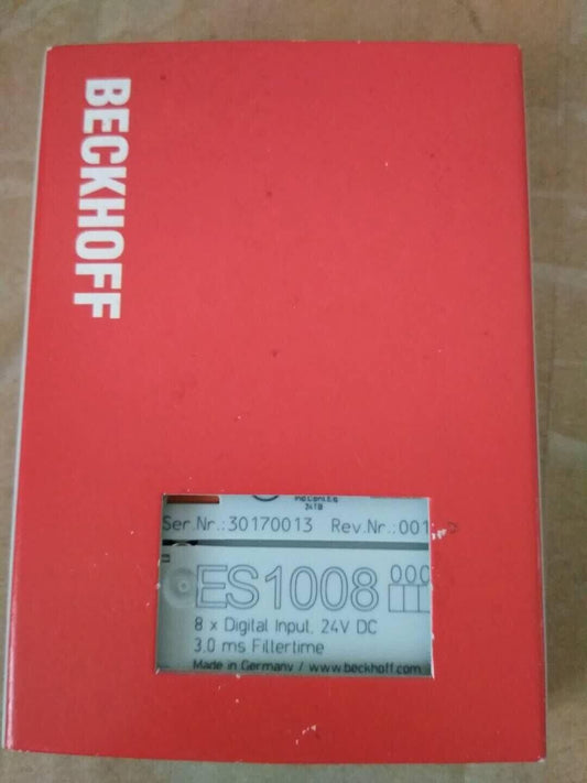 1PC NEW BECKHOFF ES1008 PLC MODULE ES1008 EXPEDITED SHIPPING DHL / UPS / FedEx