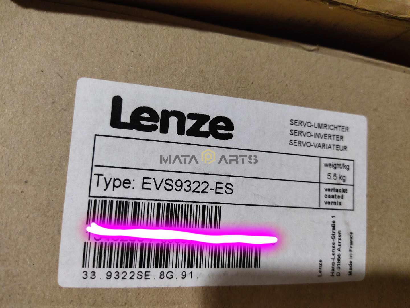 ONE NEW LENZE INVERTER EVS9322-ES