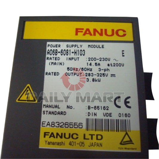 New Fanuc A06B-6081-H103 Power Supply Module A06B6081H103 Industrial Controller