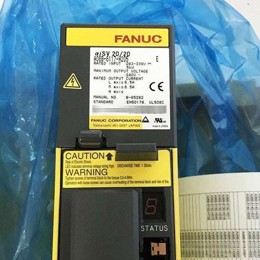 NEW IN BOX FANUC A06B-6117-H205 SERVO AMPLIFIER A06B6117H205 EXPEDITED SHIPPING DHL / UPS / FedEx