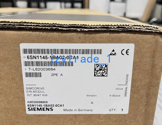 1PCS NEW in box Siemens 6SN1145-1BA02-0CA1 6SN1 145-1BA02-0CA1 PLC free ship UPS / DHL / Fedex