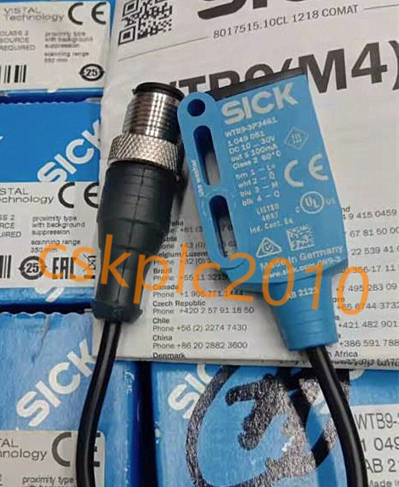 1 PCS NEW IN BOX Sick Photoelectric switch sensor WTB9-3P3461