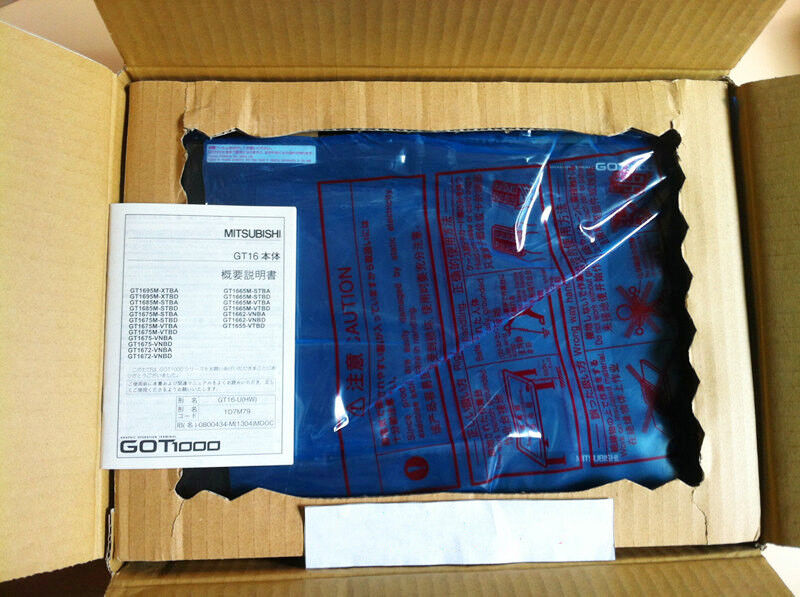 NEW ORIGINAL MITSUBISHI GT1695M-XTBA HMI TOUCH PANEL FREE EXPEDITED SHIPPING DHL / UPS / FedEX