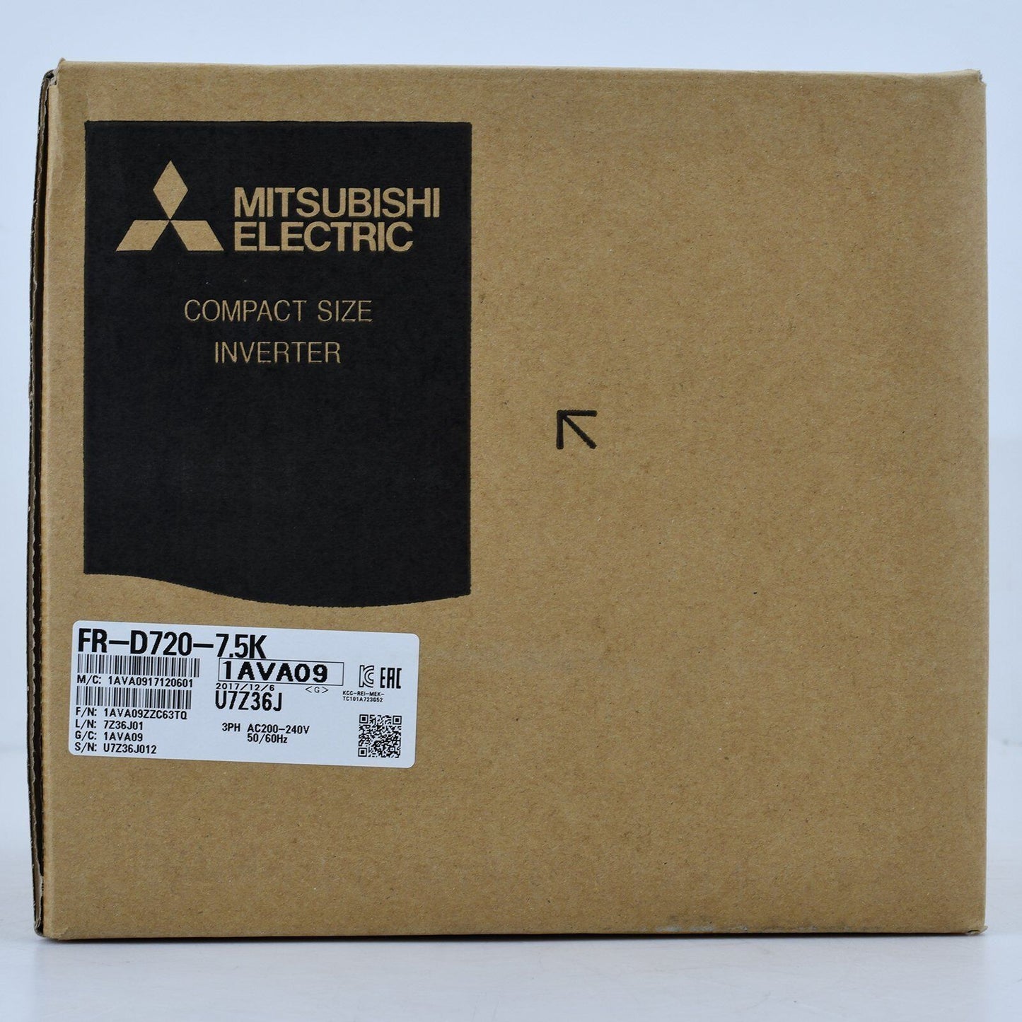 1PS Mitsubishi FR-D720-7.5K frequency converter in Box New Free Shipping UPS / DHL / FedEx