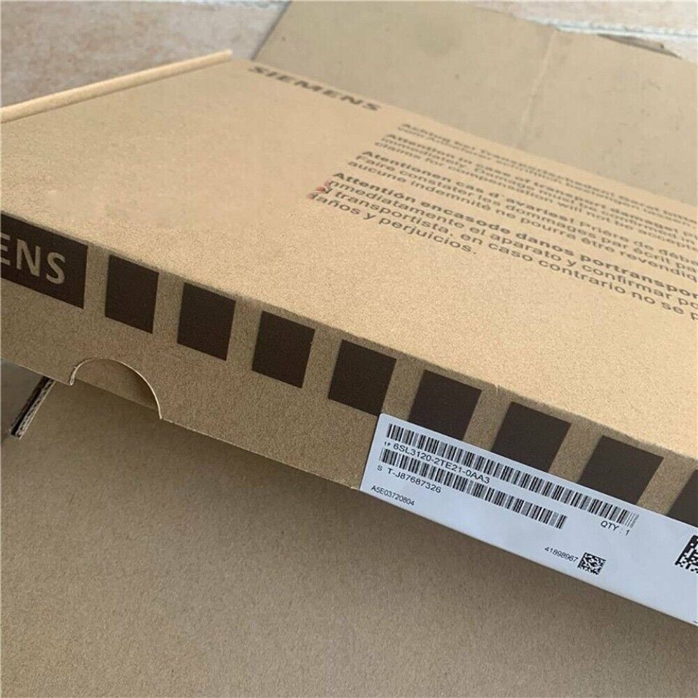 New Siemens S120 Single Motor Module 6SL3 120-2TE21-0AA3 6SL3120-2TE21-0AA3