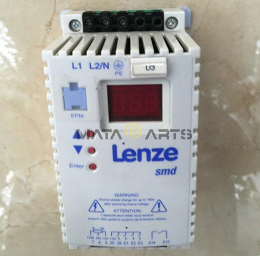 ONE Used Lenze frequency converter ESMD751X2SFA