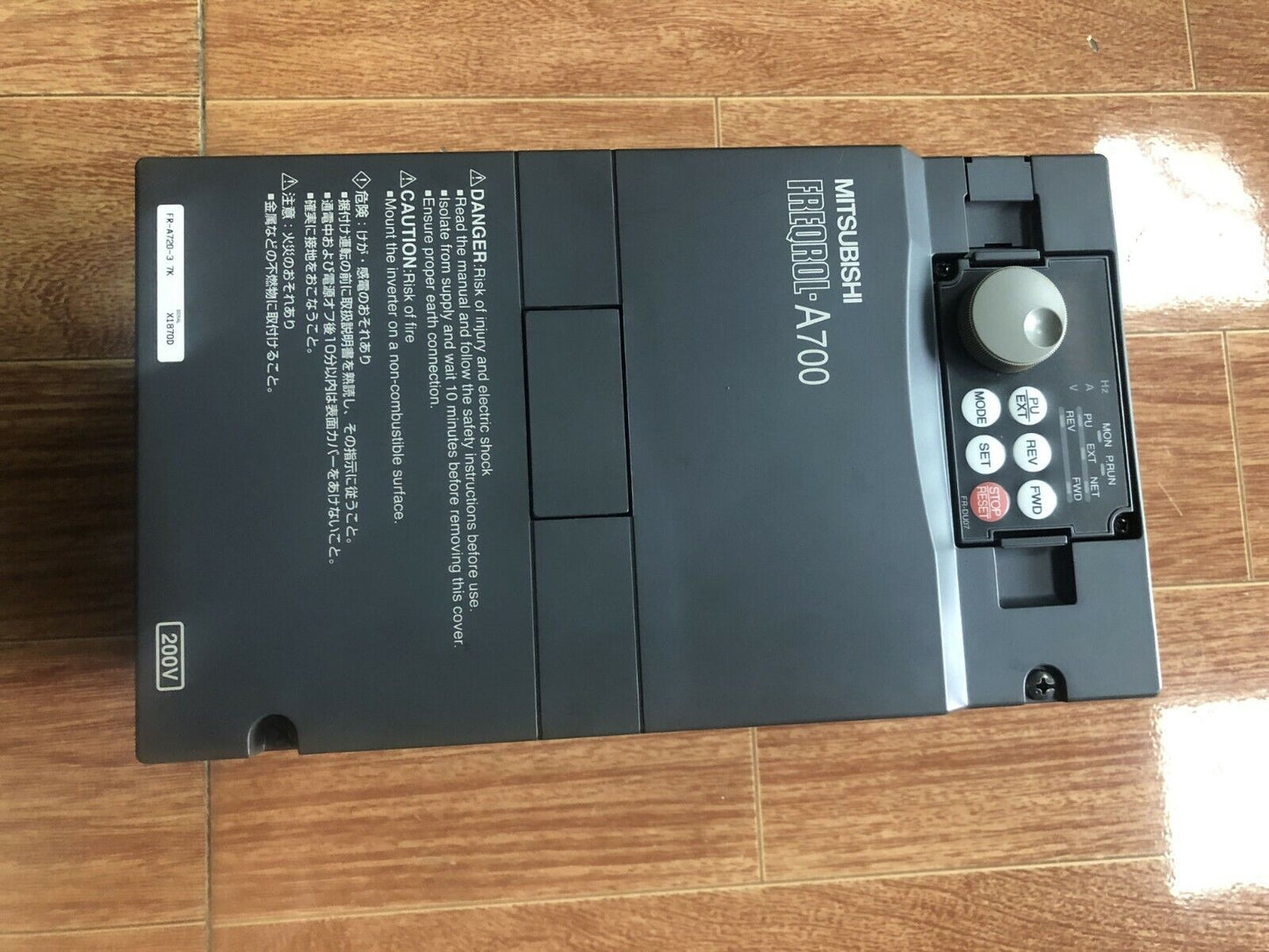 1pcs used Mitsubishi Inverter FR-A720-3.7K UPS / DHL / FedEx