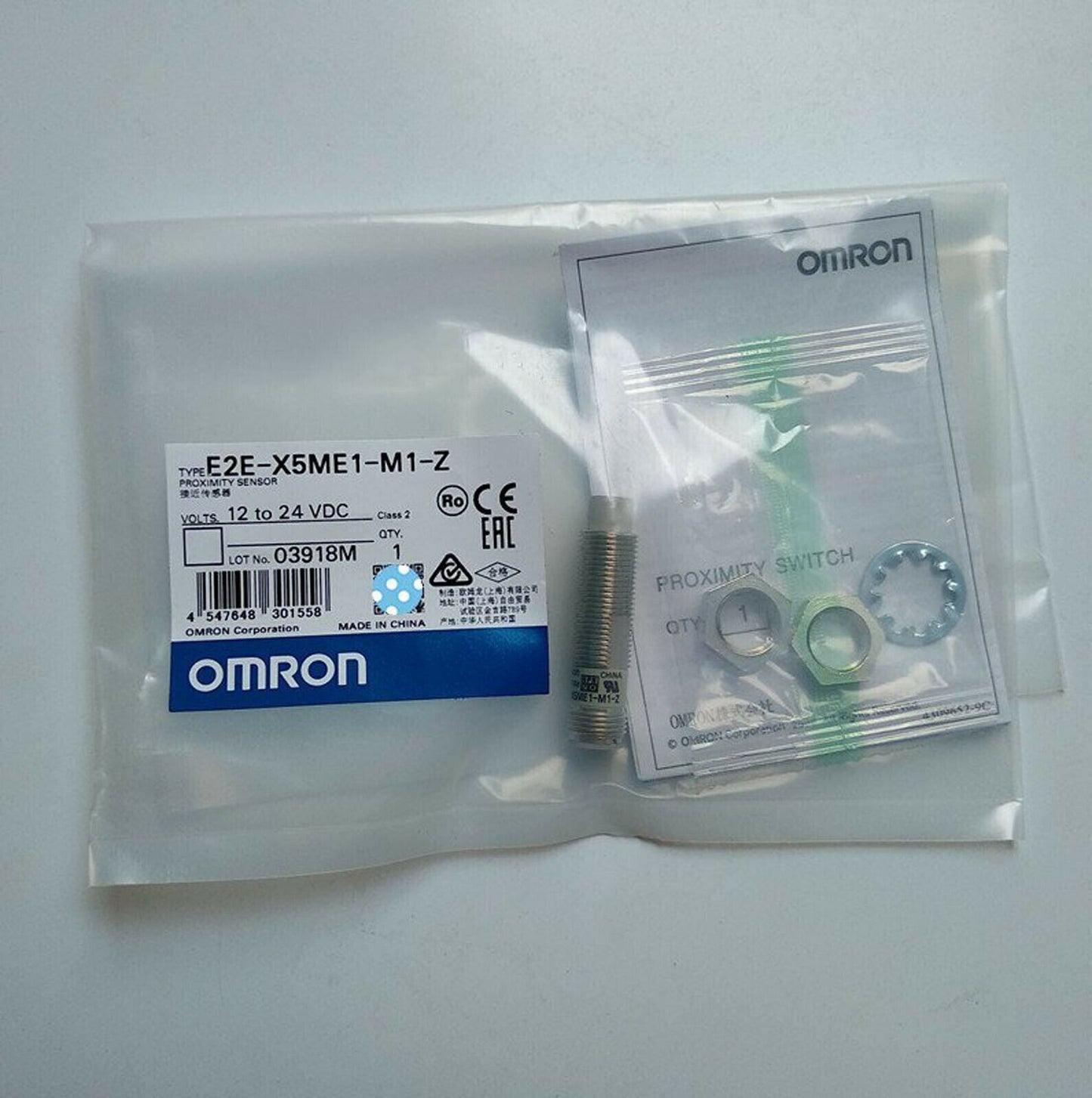 New Omron E2E-X5ME1-M1-Z PhotoElectric Switch Free Shipping 1PC DHL / UPS / FedEx