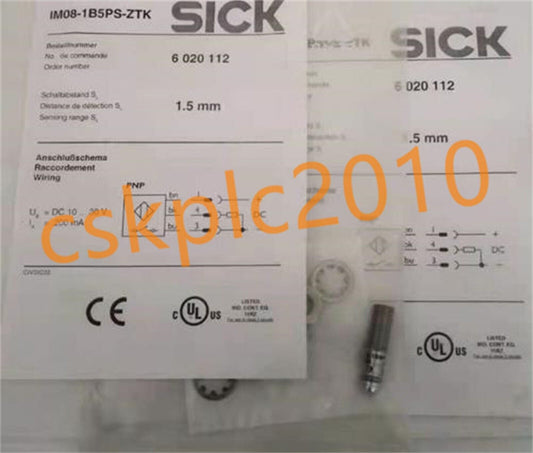 1 PCS NEW IN BOX SICK Inductive proximity sensor 6020112 IM08-1B5PS-ZTK