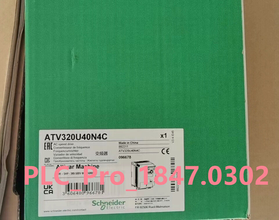 ATV320U40N4C 1PCS Brand New Schneider ATV320U40N4C Inverter Fast delivery