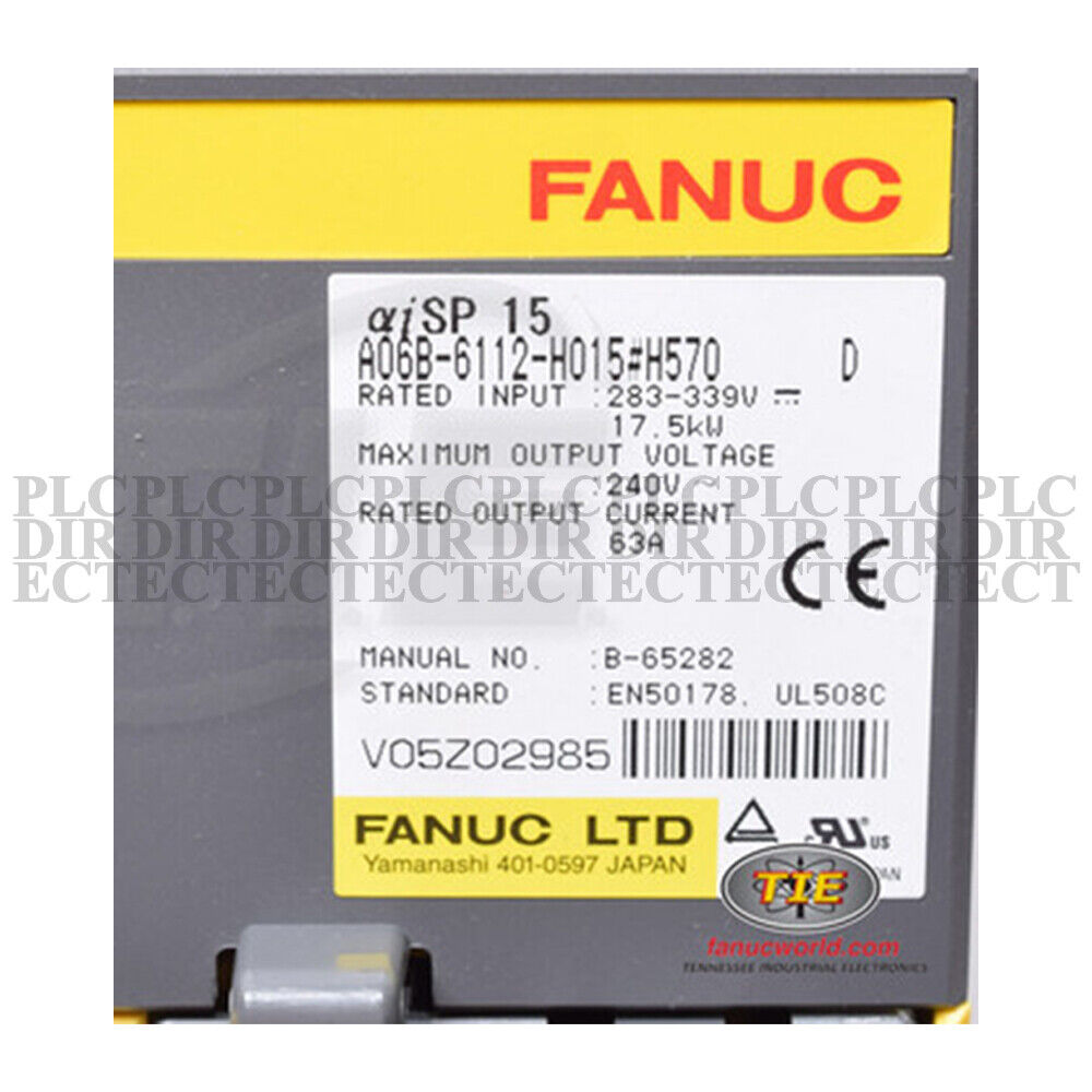 NEW Fanuc A06B-6112-H015#H550 Servo Drive Amplifier 17.5KW 240V