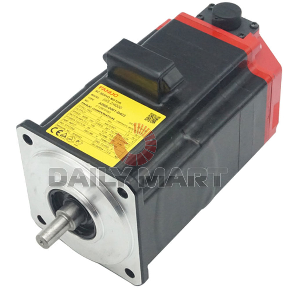 New in Box Fanuc A06B-0061-B403 Servo Motor BiS2/4000 ST SLK 24vBRK A06B0061B403