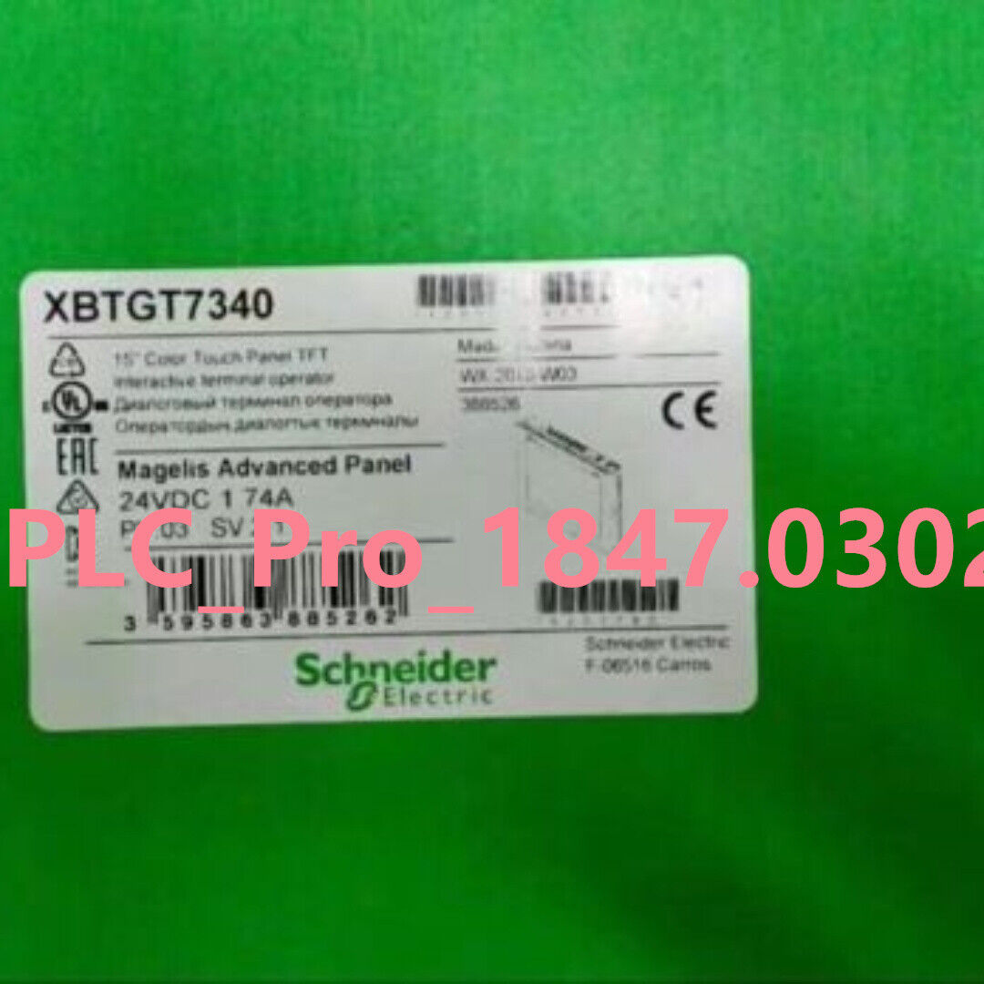 XBTGT7340 1PCS Brand New SCHNEIDER XBTGT7340 Fast delivery