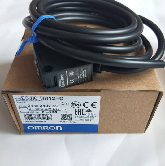 New Omron E3JK-RR12-C Photoelectric Switch E3JKRR12C Free Shipping 1PC DHL / UPS / FedEx