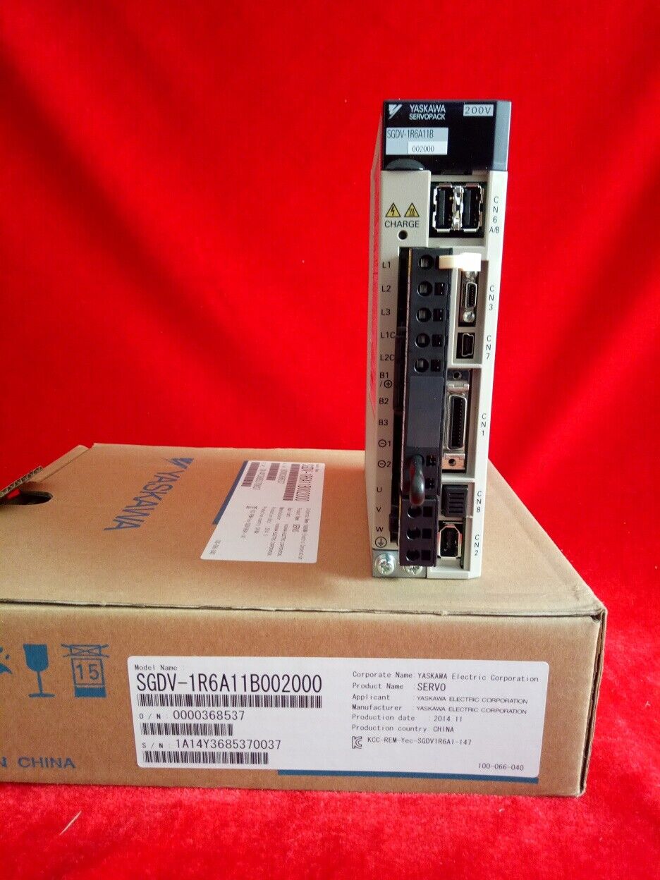 NEW YASKAWA SERVOPACK SGDV-1R6A11B002000 SGDV-1R6A11B FREE EXPEDITED SHIPPING DHL / UPS / FedEx