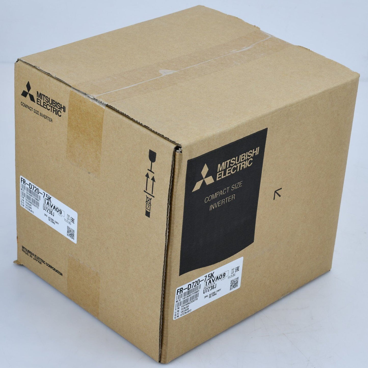 1PS Mitsubishi FR-D720-7.5K frequency converter in Box New Free Shipping UPS / DHL / FedEx