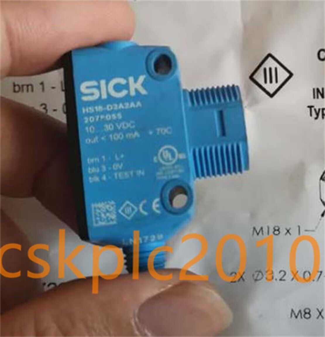 1 PCS NEW IN BOX SICK Photoelectric sensor HS18-D3A2AA 2078055