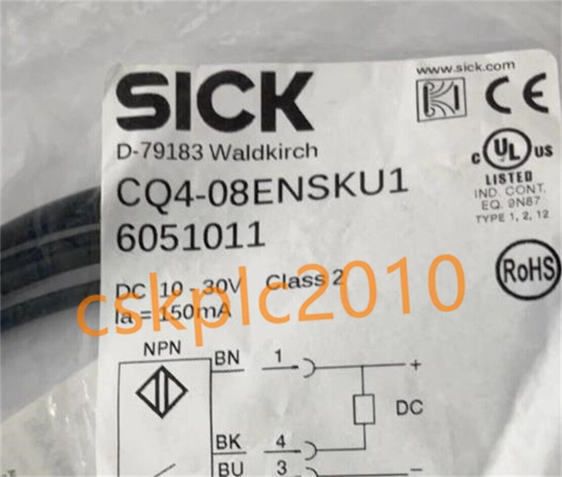 1 PCS NEW IN BOX SICK Safety switch 6051011 CQ4-08ENSKU1