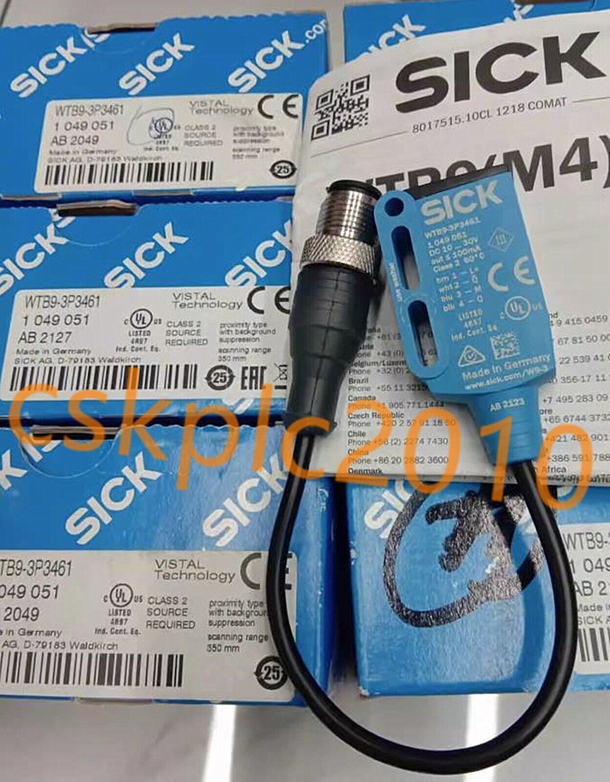 1 PCS NEW IN BOX Sick Photoelectric switch sensor WTB9-3P3461