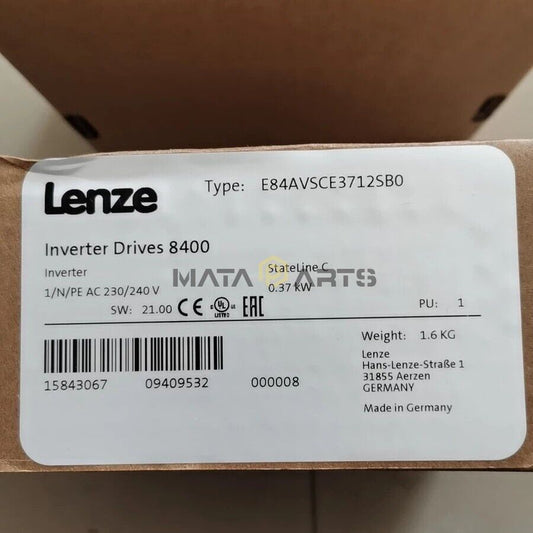 1PC LENZE E84AVSCE3712SB0 Frequency Converte NEW