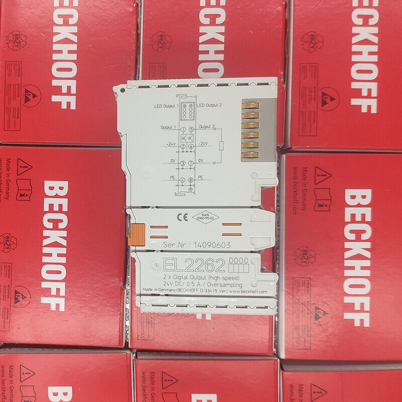 NEW BECKHOFF EL2262 PLC MODULE EL2262 EXPEDITED SHIPPING DHL / UPS / FedEx