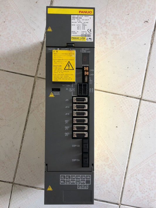 USED FANUC SERVO AMPLIFIER A06B-6096-H304 TESTED FREE EXPEDITED SHIPPING DHL / UPS / FedEx