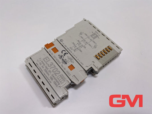 Beckhoff 2 Channel Analog Input EL3702 Module Ethercat Busklemme