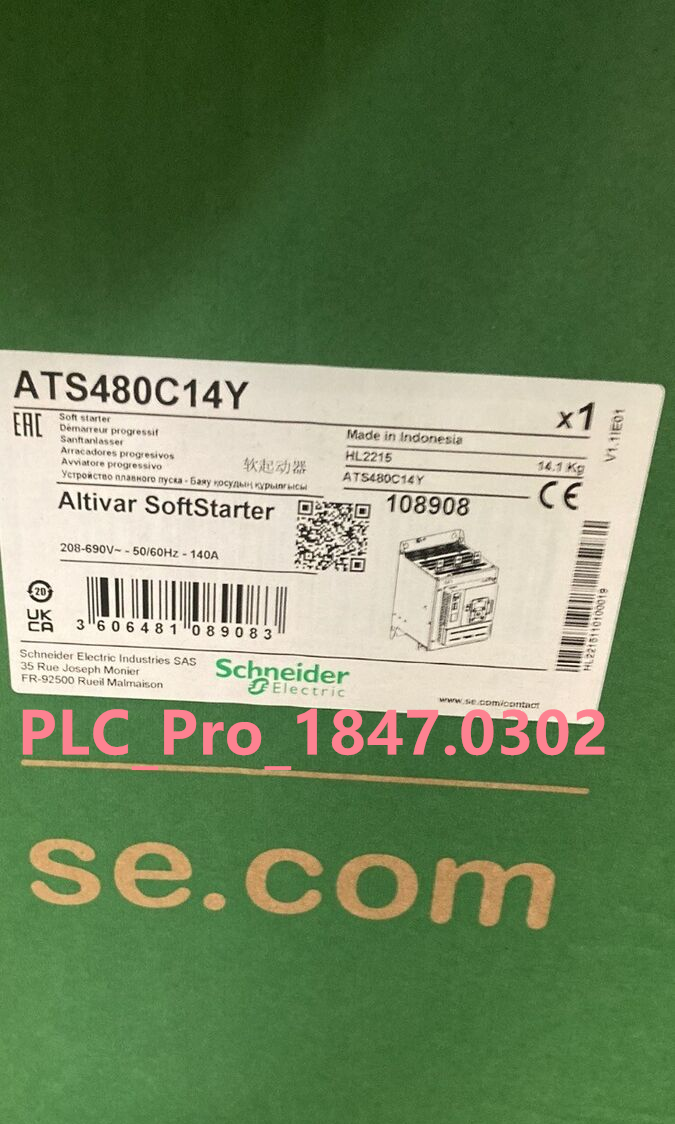 8PCS New ATS480C14Y Schneider ATS480C14Y VIP payment chan