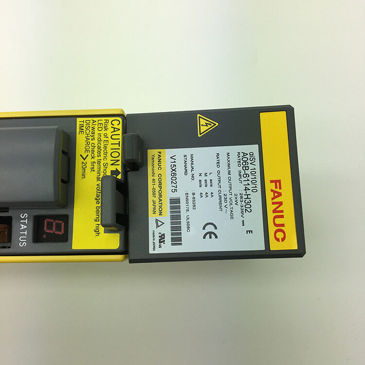 NEW FANUC SERVO AMPLIFIER A06B-6114-H302 A06B6114H302 FREE EXPEDITED SHIPPING DHL / UPS / FedEx