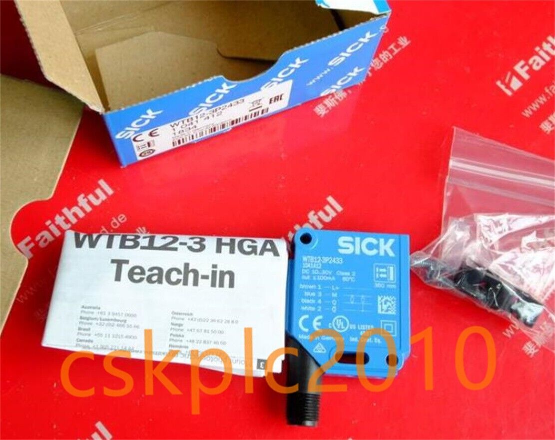 1 PCS NEW IN BOX SICK Photoelectric switch sensor WTB12-3P2433 1041412