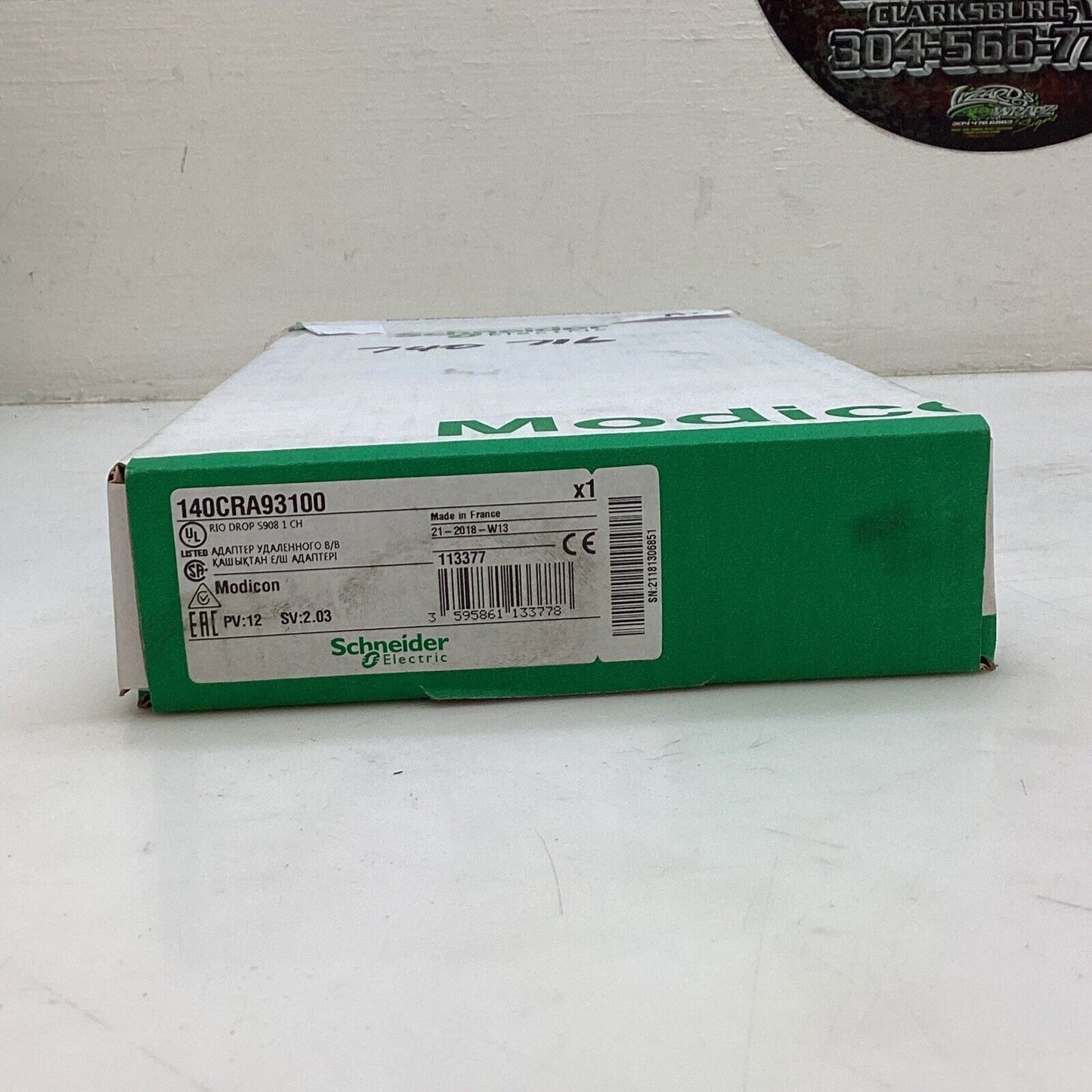 1PC New Schneider 140CRP93100 RIO Head Module 140CRP93100 Expedited Shipping DHL / UPS / FedEx