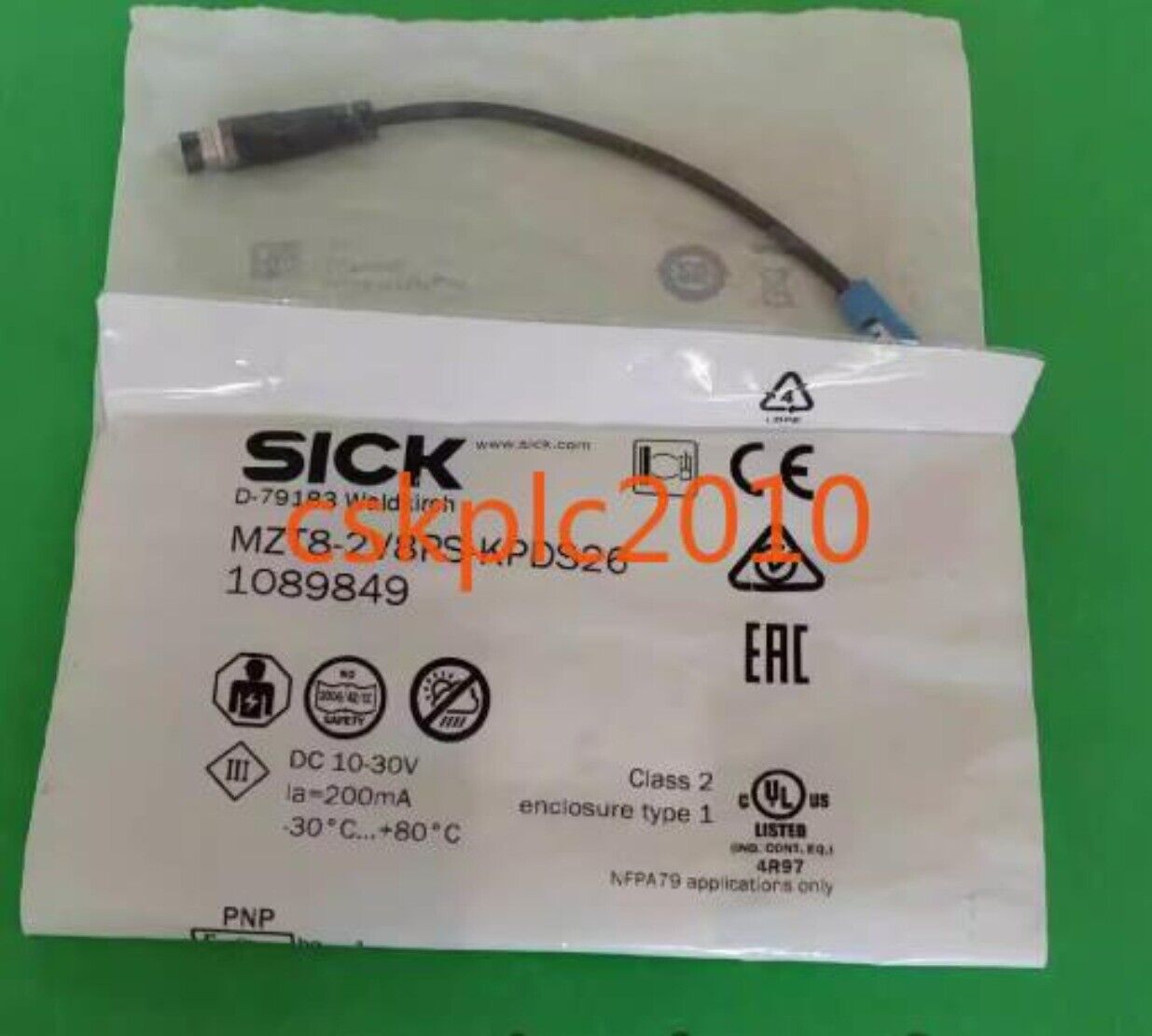 1PCS New original SICK sensor MZT8-2V8PS-KPDS26 MZT8-1089849 in stock