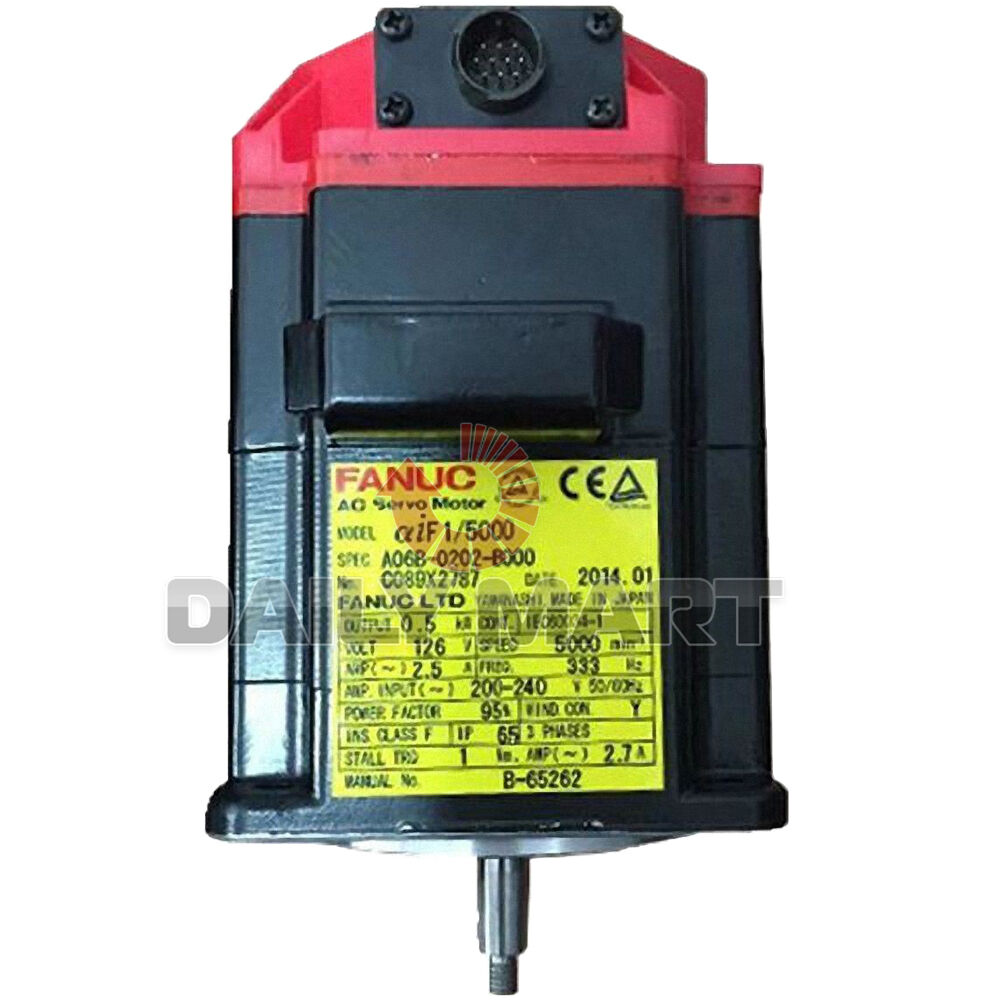 Used FANUC A06B-0202-B000 Servo Motor